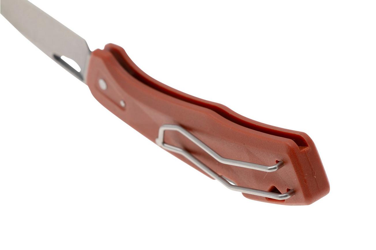 Gerber LST 1074522, Stonewashed 440A, Orange Nylon zakmes
