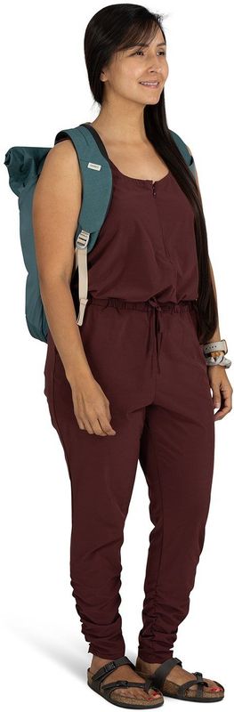 Osprey Arcane Roll Top Pack - Cascade Blue - Rugzak - Gewatteerd Laptopvak - Duurzaam Materiaal