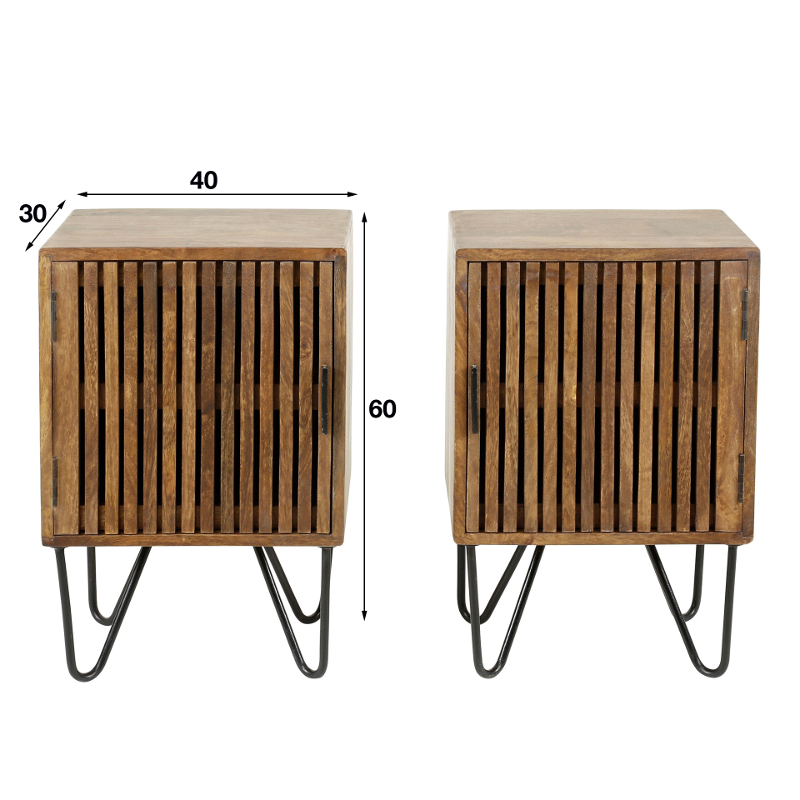 Nachtkastje set van 2 Uithoorn L+R