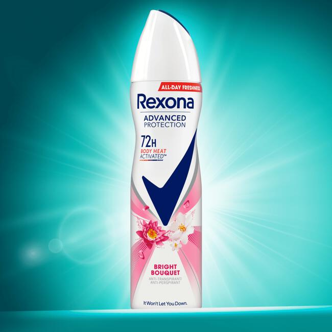 Rexona Women Deodorant Spray 72h Bright Bouquet 150ML