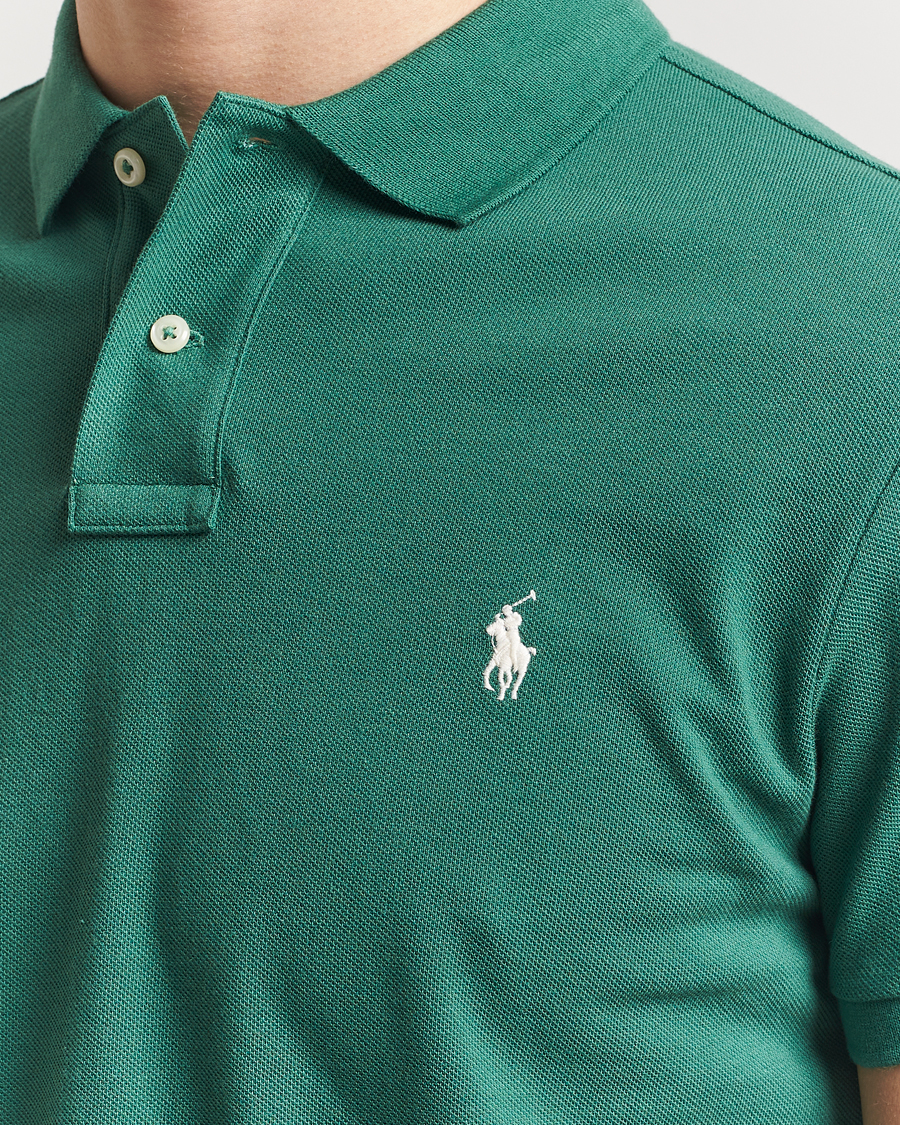 Polo Ralph Lauren Custom Slim Fit Polo Antique Green