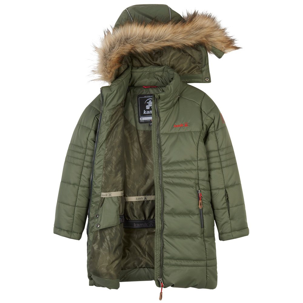 Kamik Bebee Heritage Parka Mädchen moss