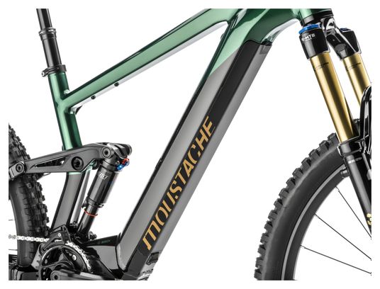 VTT Électrique Tout-Suspendu Moustache Samedi 29 Trail 9 Smart System Shimano SLX / XT 12V 750 Wh 29'' Noir / Vert 2023