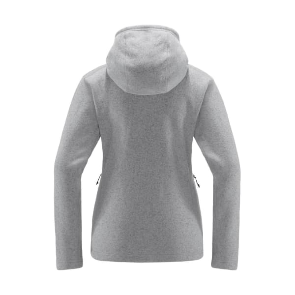 Veste polaire ski rando HAGLÖFS SWOOK HOOD WOMEN CONCRETE