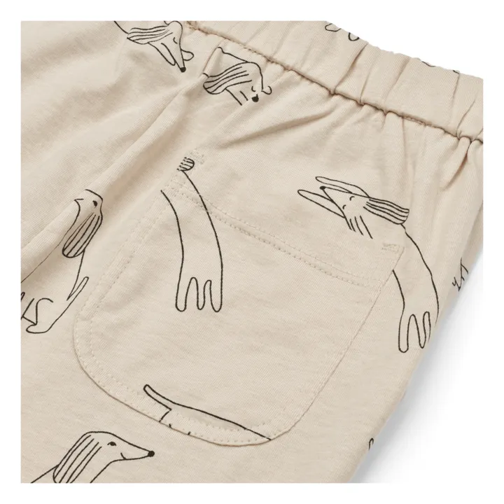 Liewood Short Bako Chiens | Ecru