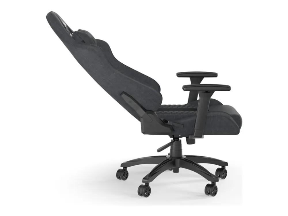 Corsair | TC100 Relaxed (Fabric) - Gamingstol - Stof - Op til 120 kg | Sort/Grå