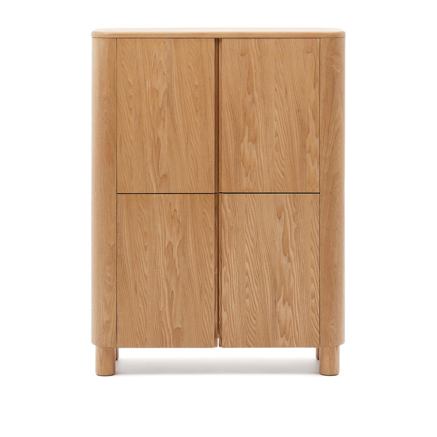 Kave Home Highboard SALAYA 100 x 134 cm Eschefurnier/natur
