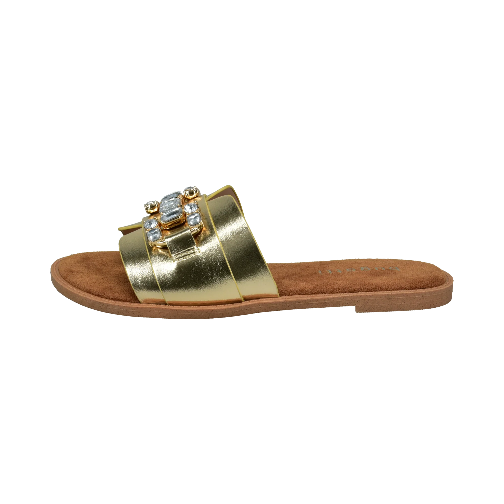 Pantoletten gold