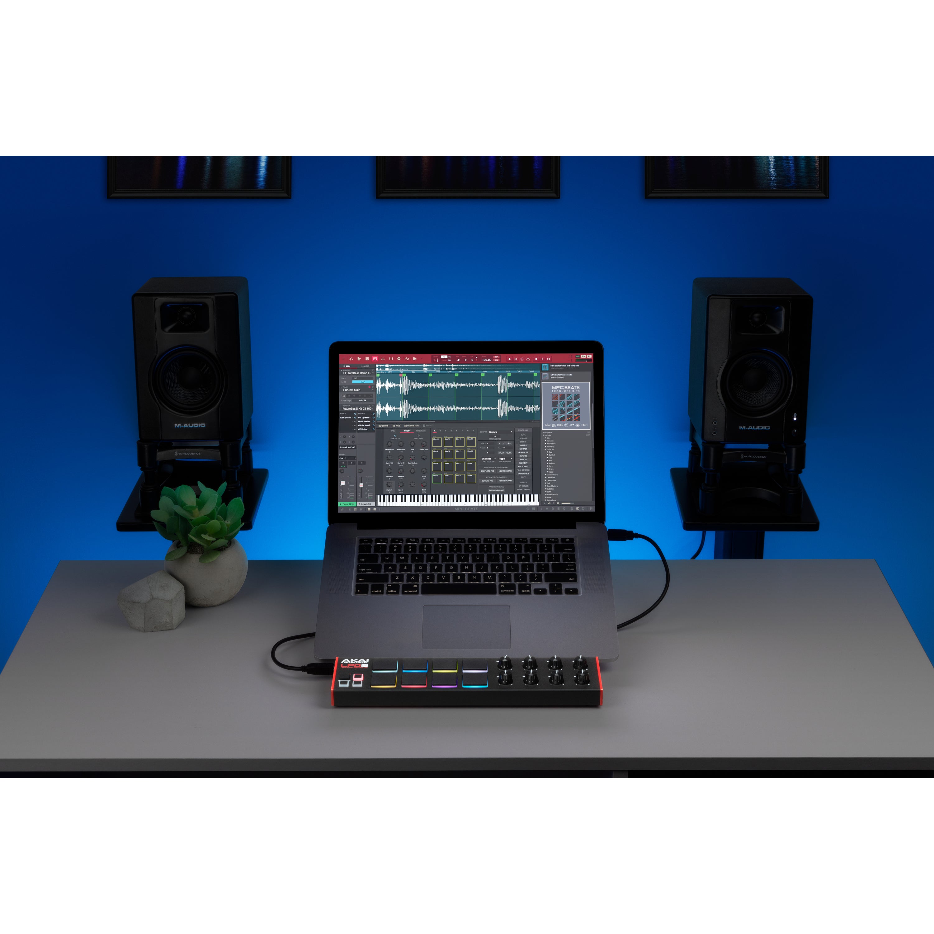 Akai Professional LPD8 MK2 laptop drumpad controller
