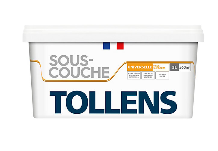 Sous-couche universelle Tollens blanc 5L