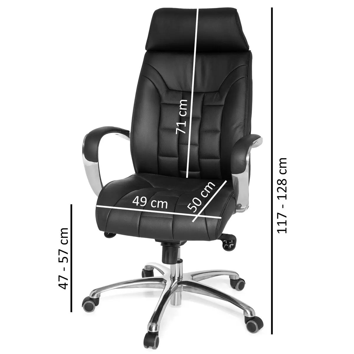 Chefsessel Turin Schwarz