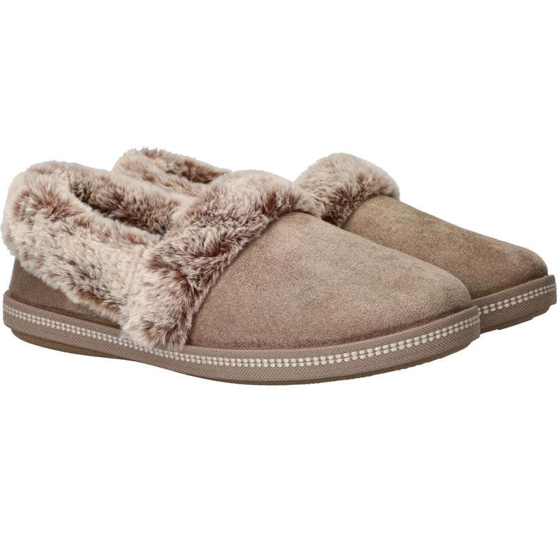 Skechers Cozy Campfire Team Toasty Pantoffels Beige Dames