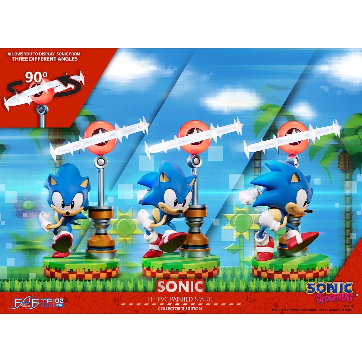 First 4 Figures Sonic Adventure figur (Sonic the Hedgehog)