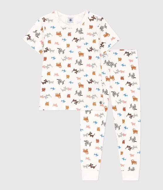 Pyjama manches courtes en coton enfant