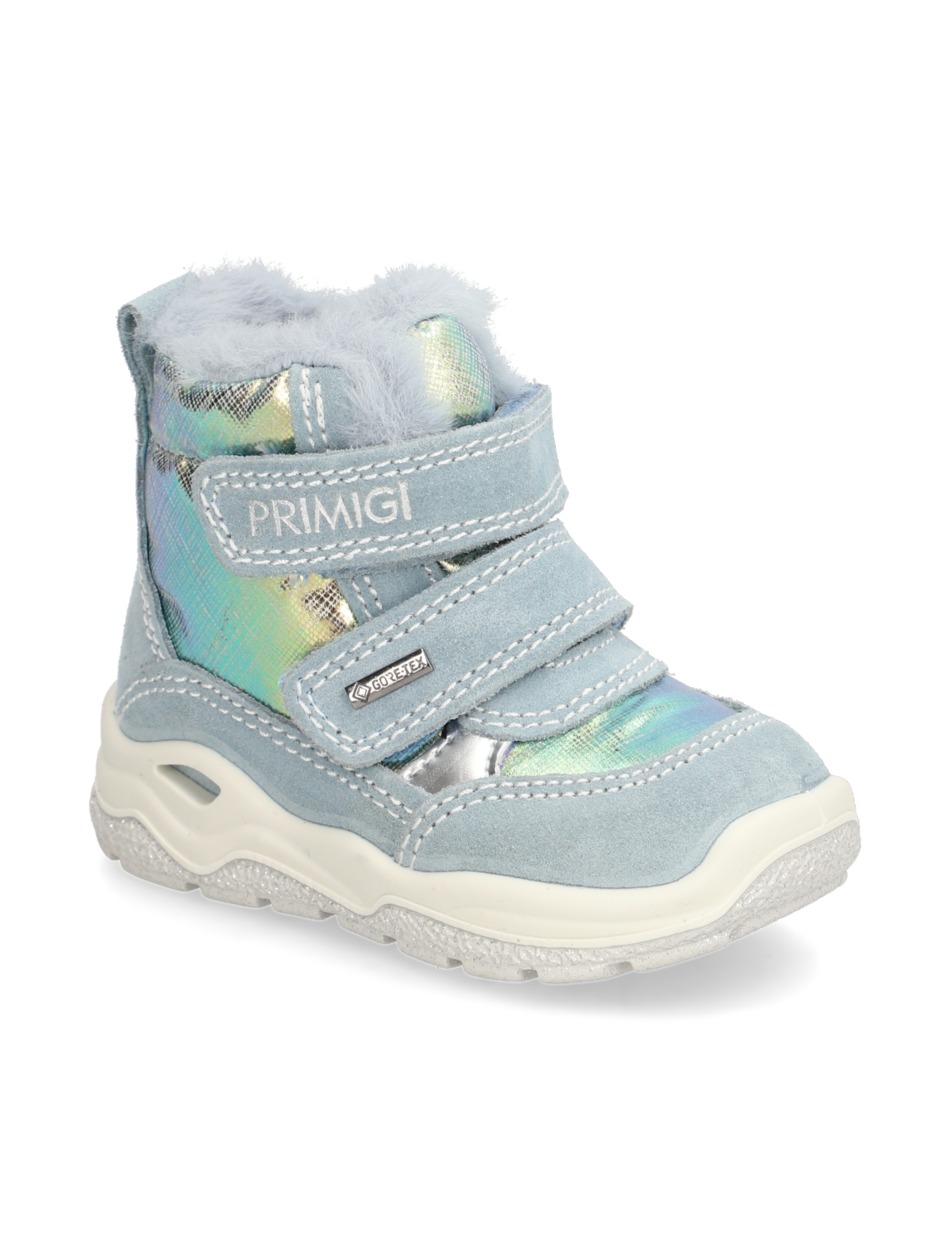 Lederkombination Boot