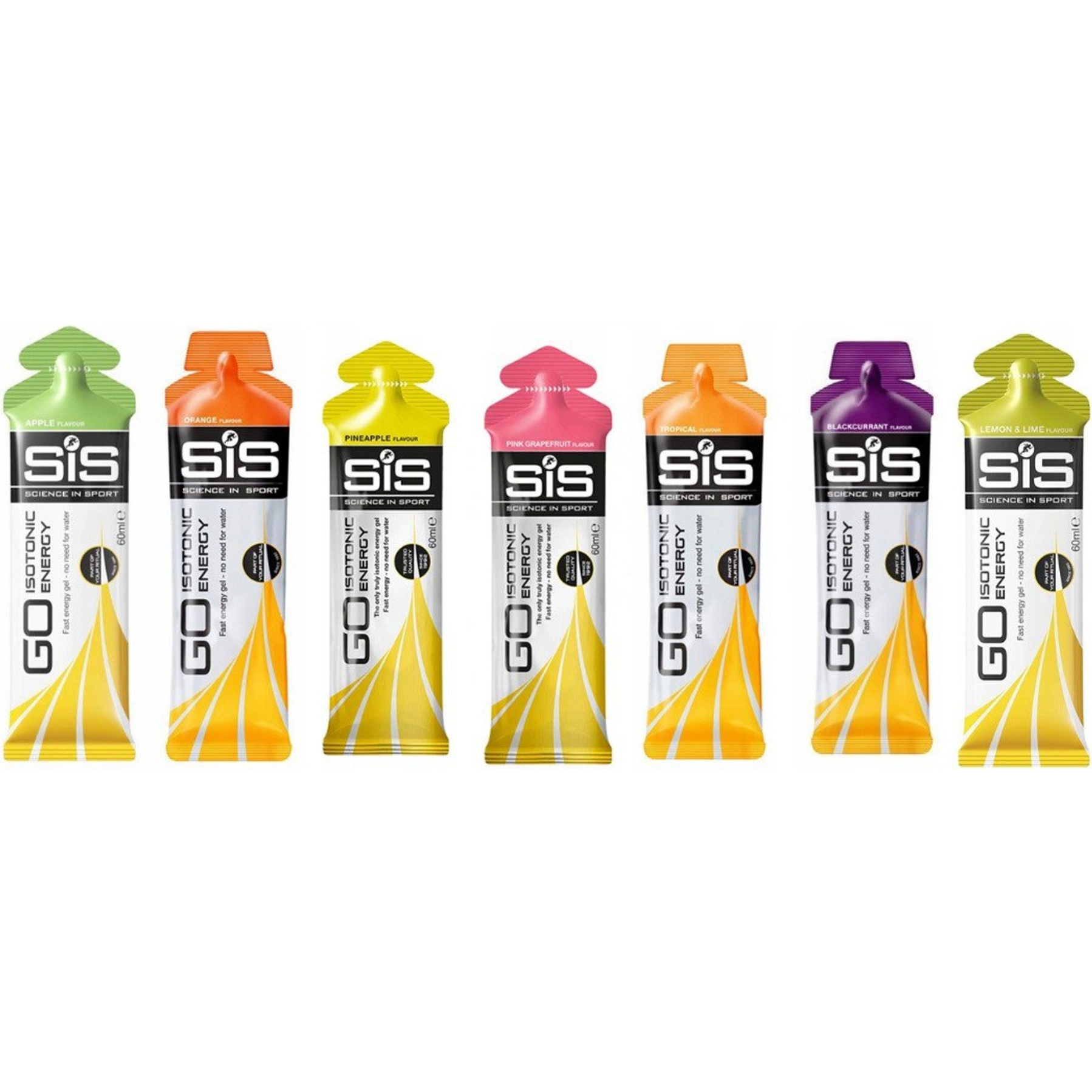 SiS GO Isotonic Variety Gel 7 Stuks Voordeelverpakking