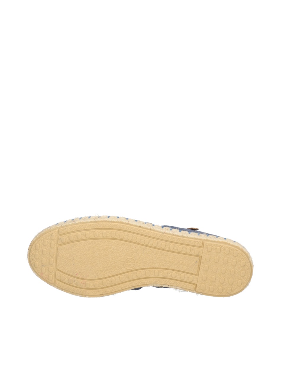 Veloursleder Espadrille