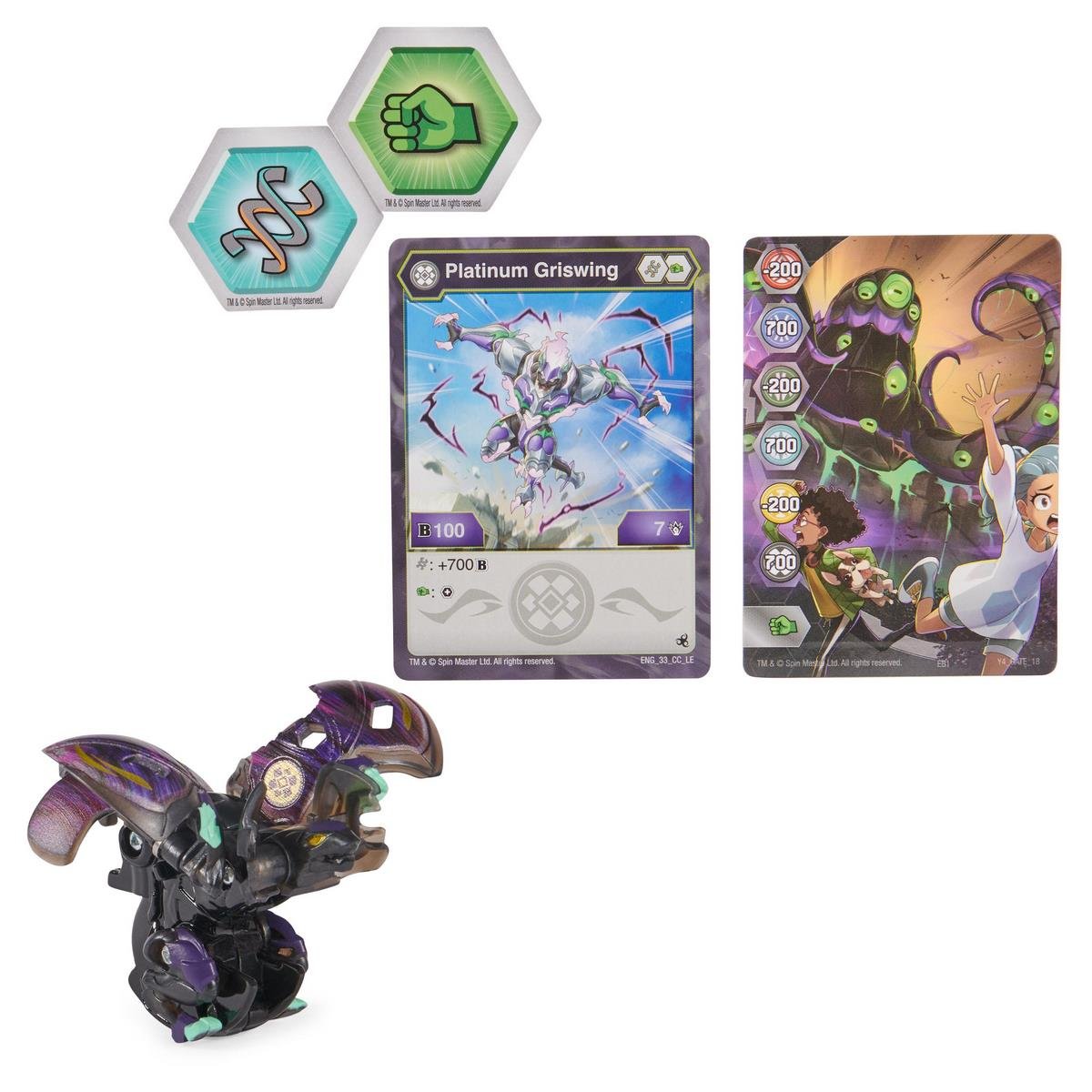 Bakugan - Pack de 1 Bakugan Platinium saison 5