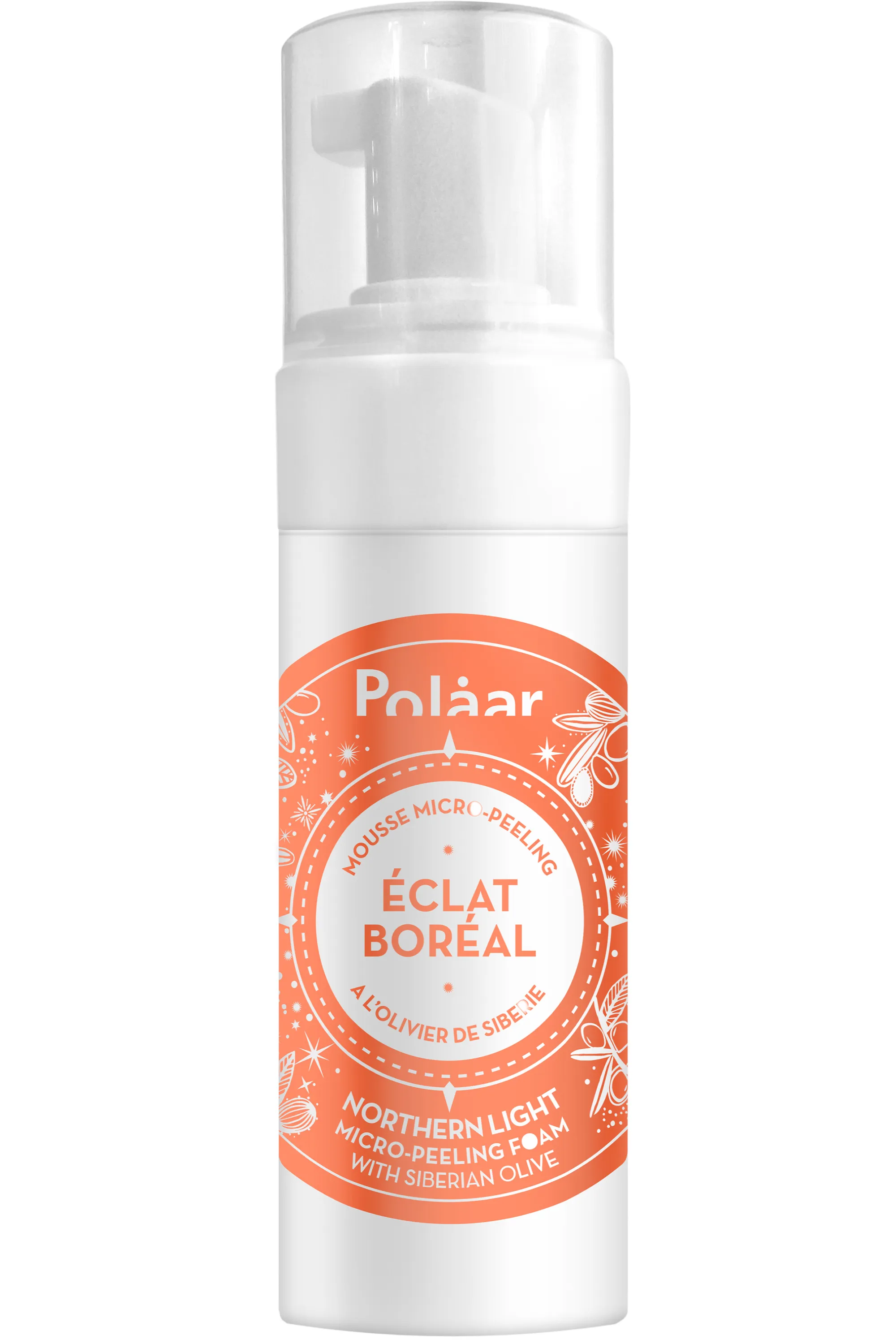 Polaar Mousse micro-peeling Eclat Boréal à l’Olivier de Sibérie-100 ml
