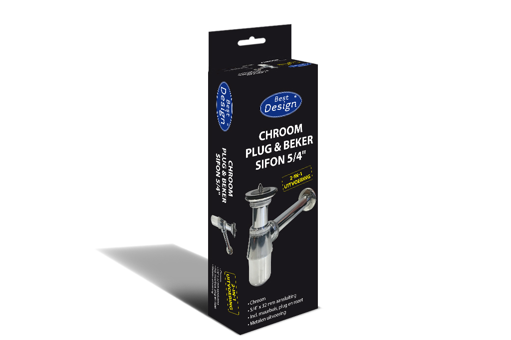 Best Design Plug & Beker sifon (2 in 1)