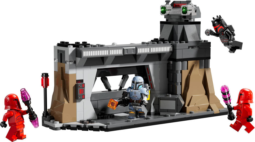 The Mandalorian Paz Vizsla en Moff Gideon duel, Bouwpakket voor Kinderen 75386