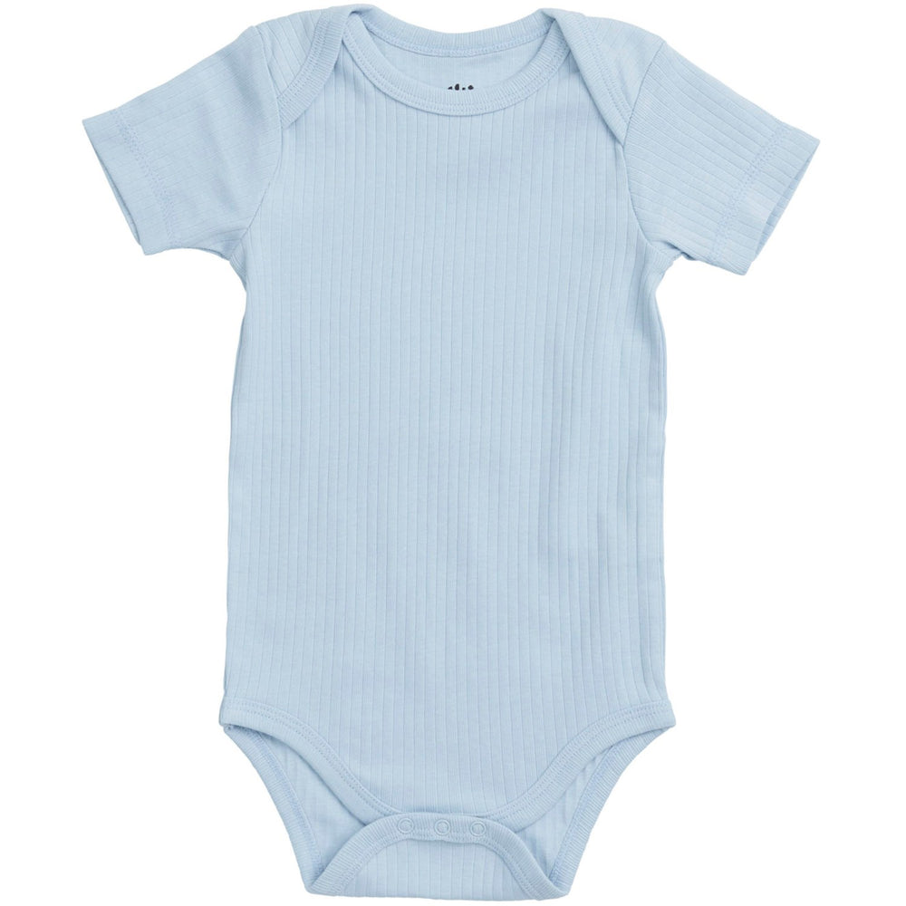 Køb COPENHAGEN COLORS Lt. Blue Rib Jersey Kort Sleeve Body