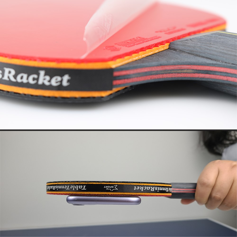 (5-tlg. Set) Tischtennis Kit Ping Pong Spiel Schläger / Bälle   Transporttasche