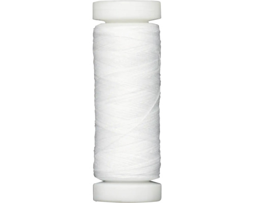 Naaigaren polyester wit 150 m