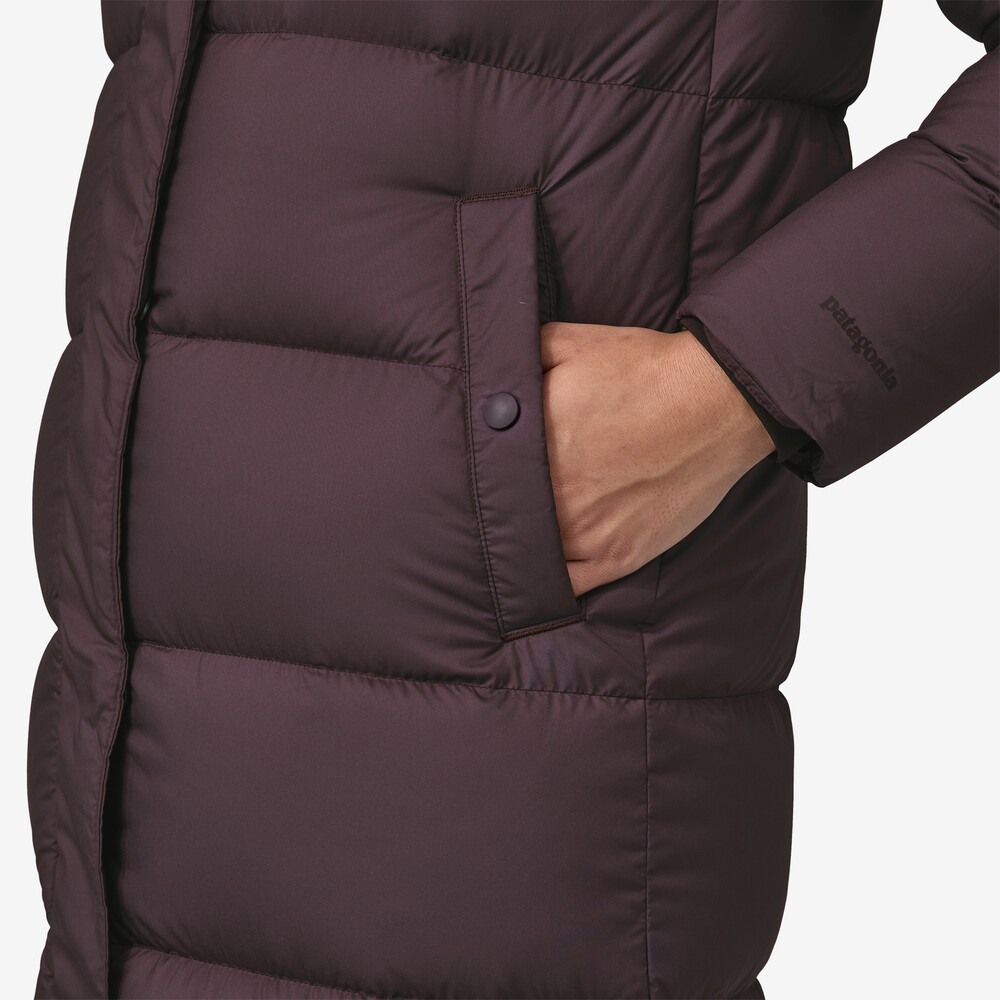 Silent Down Long Parka für Damen
