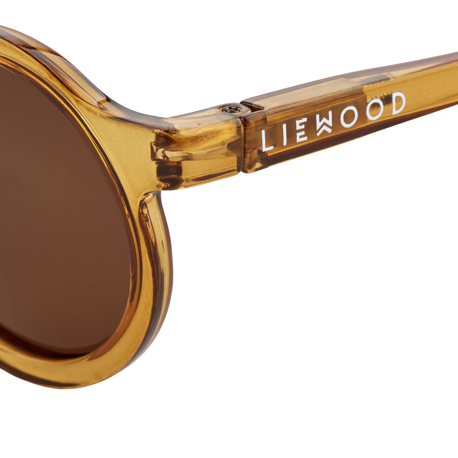 Sonnenbrille Darla Mustard transparent 4-10 J.