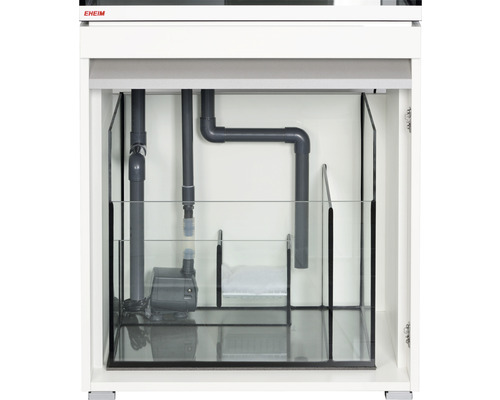 EHEIM incpiria 230 zeeaquariumcombinatie met LED-verlichting, circulatiepomp en verlichte alpenkast
