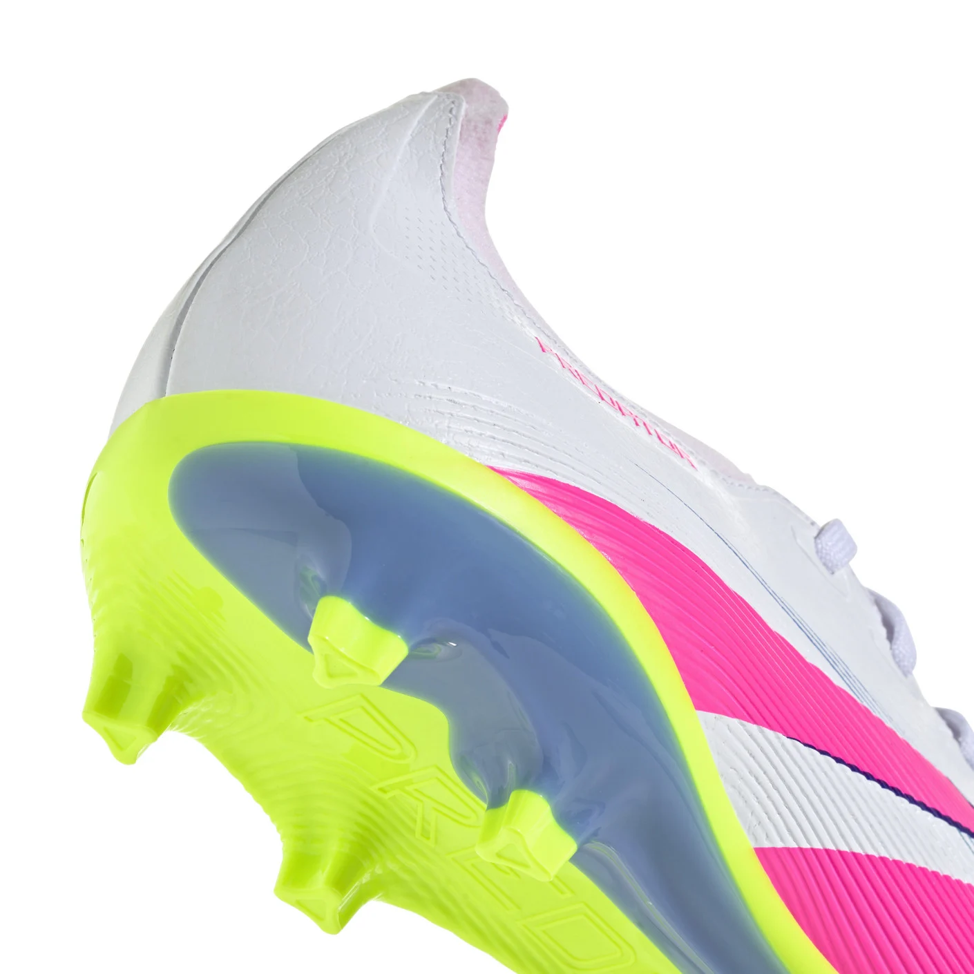 Adidas Predator League Gras / Kunstgras Voetbalschoenen (MG) Wit Roze Neongeel