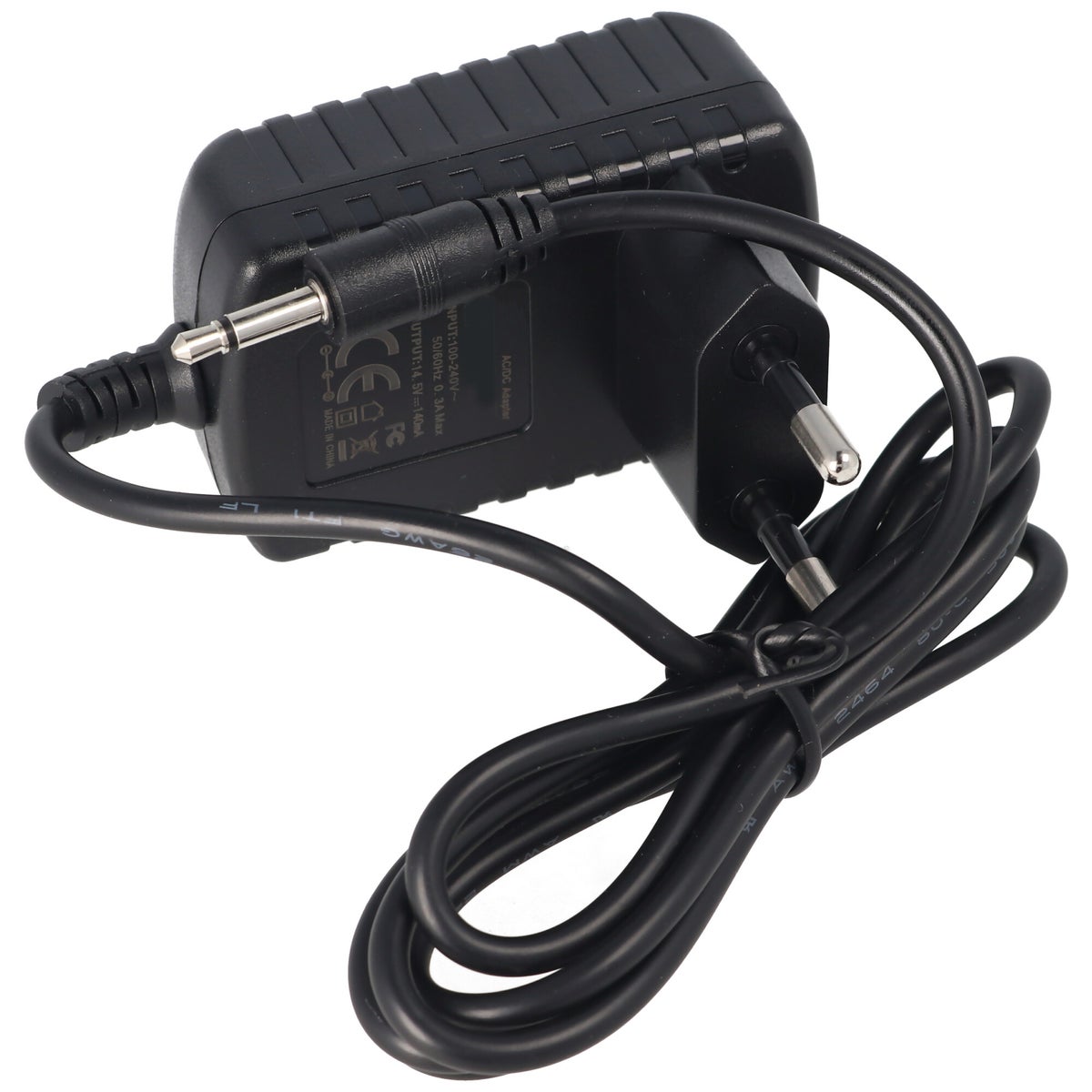 Lader geschikt voor Gardena Accu3, Accu4, ST450, V12, Accu6, 14,5 Volt 140mA. Let op de stekker.