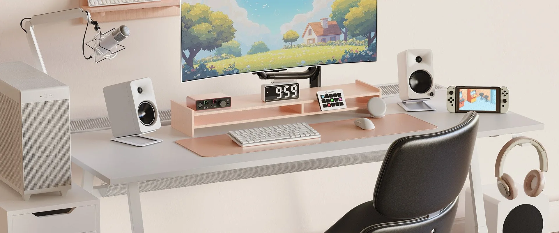 Kanto ORA 4 Blanc (la paire) Enceintes PC