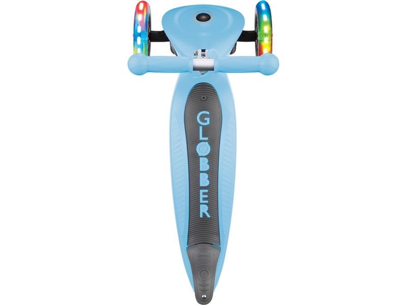 GLOBBER Scooter GO UP Foldable Plus Lights, Pastel Blau Scooter