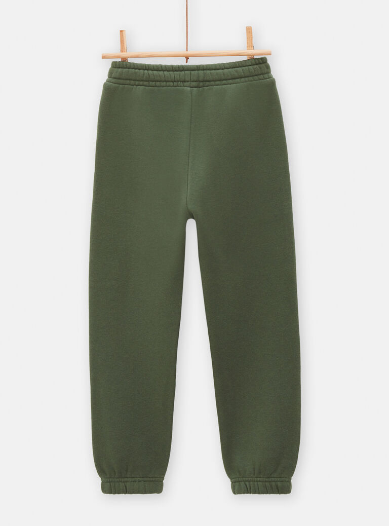 Jogging vert pour garçon