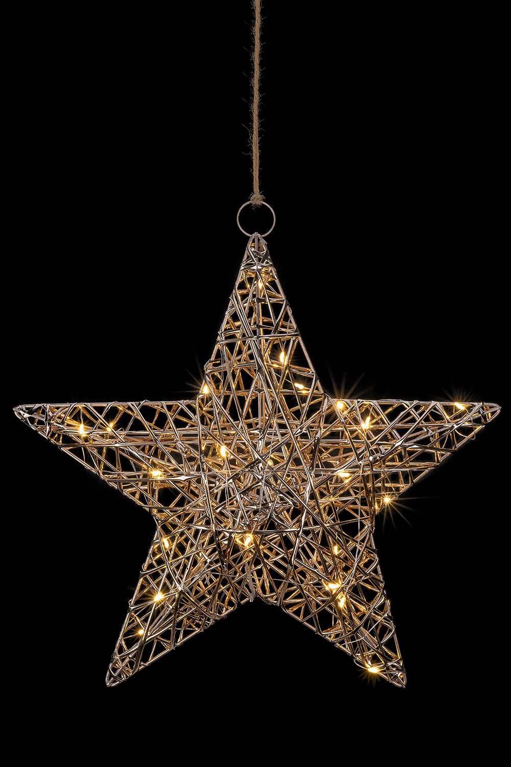ASTRA LED Licht - Goldfarbig / B: 36.0 cm x T: 8.5 cm x H: 36.0 cm