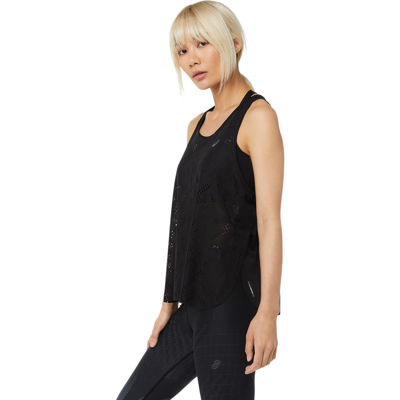ASICS Ventilate Actibreeze Hardloopshirt Zonder Mouwen Zwart Dames