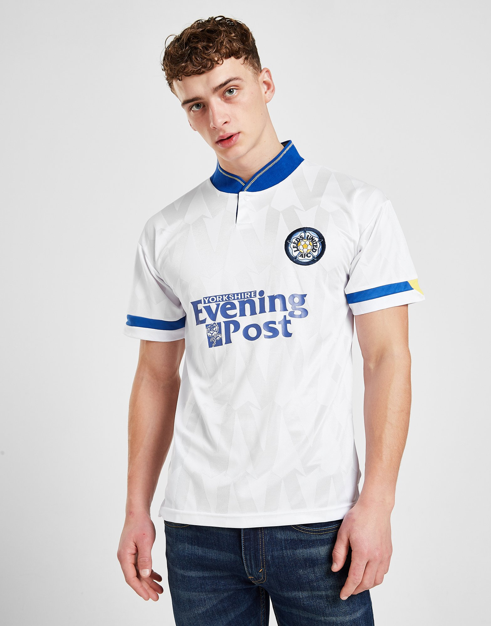 Score Draw Maillot Rétro Domicile Leeds United FC '92 Homme