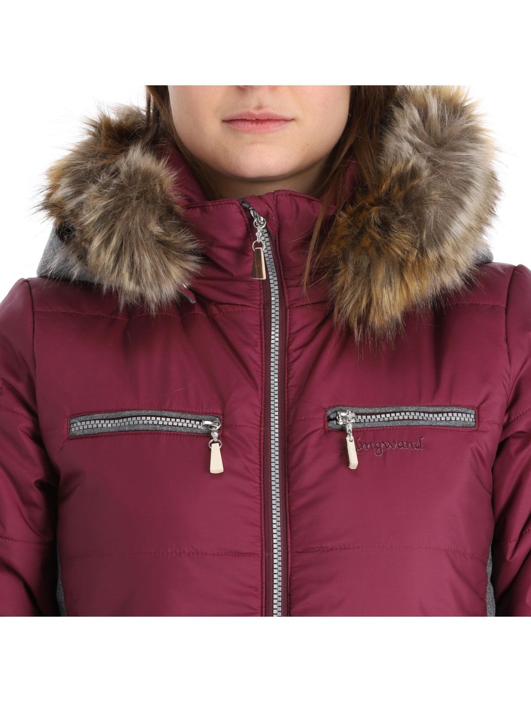 Stongerhohe ski-jas dames