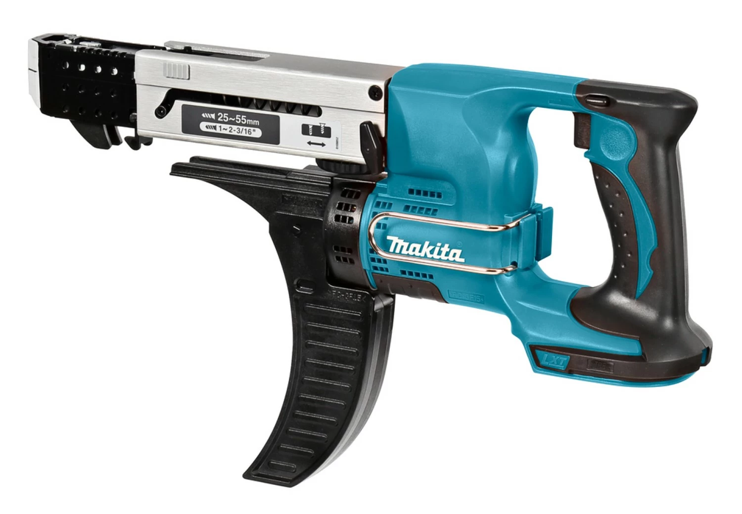 Makita DFR550Y1J 18V Li-Ion accu schroefautomaat / bandschroefmachine body   (1x 1.5Ah accu) in Mbox - 25-55mm