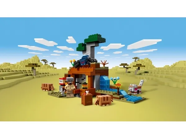 LEGO Minecraft 21269 Bæltedyrs-mineekspeditionen