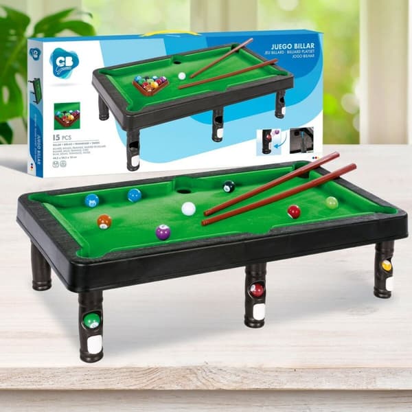Biljardbord CB Games 44,5 x 13 x 24,5 cm (12 enheter)