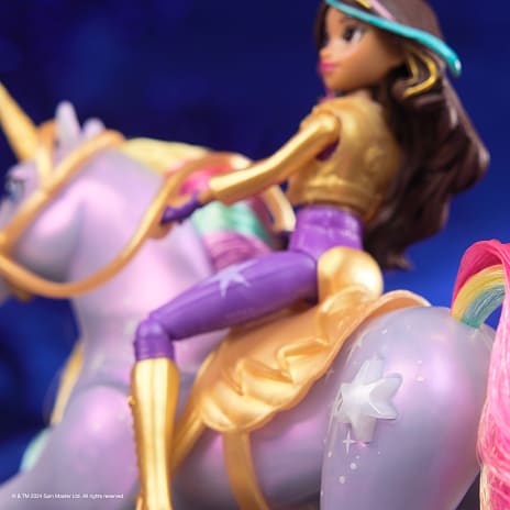 Unicorn academy Sophia & Light Magic Wildstar dukke og hest