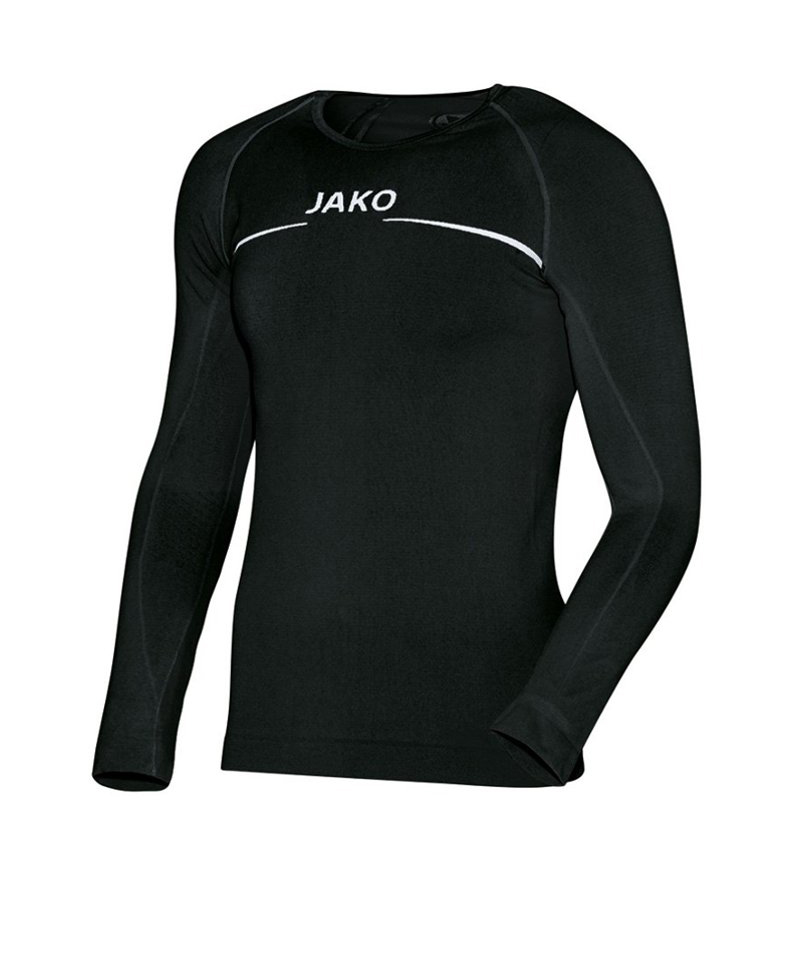 JAKO Longsleeve Comfort Shirt Kids Schwarz F08