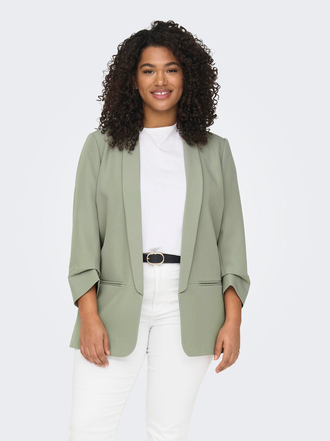 CARELLY Blazer Seagrass