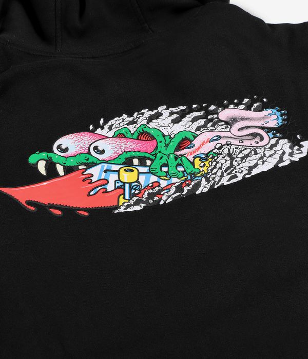 Santa Cruz Meek Concrete Slasher Hoodie (black)