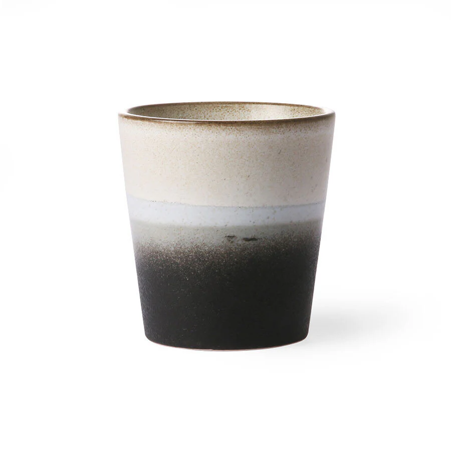 HKliving  70's ceramics kaffekrus - Rock