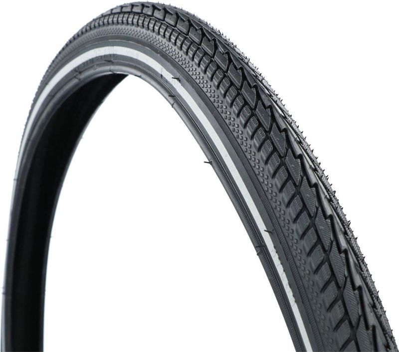 Dresco Anti-Lek Buitenband Holland Tour 28 x 1 1/2 (40-635) Reflectie Zwart