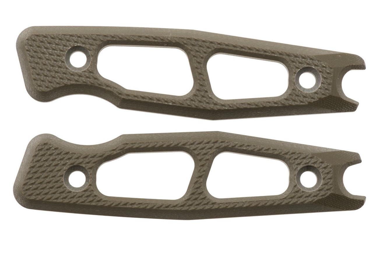 Daily Customs AK4 Scales P10017414, Lightweight G10 OD Green, handgreepschalen